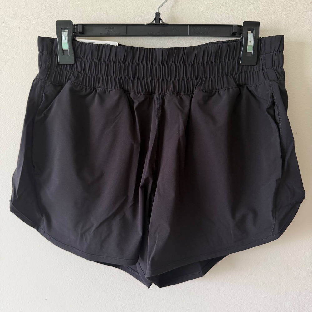 Member's Mark Womens Motion Short Black 4 Inch Inseam Size Medium NWT